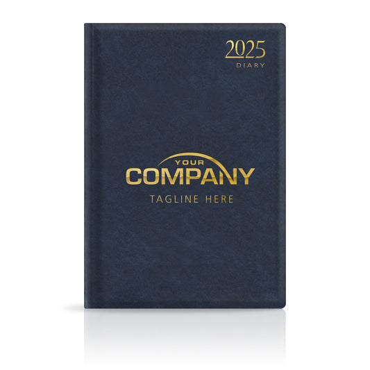 A4 Celusa Deluxe 'Soft Feel' Padded Custom Corporate Diary