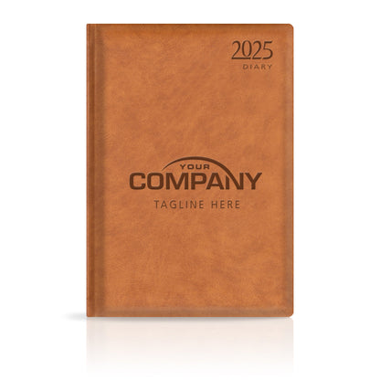 A4 Celusa Deluxe 'Soft Feel' Padded Custom Corporate Diary