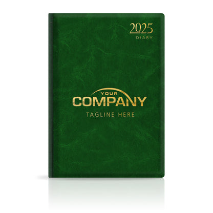 A4 Marble Baladek Hardback or Padded Custom Corporate Diary