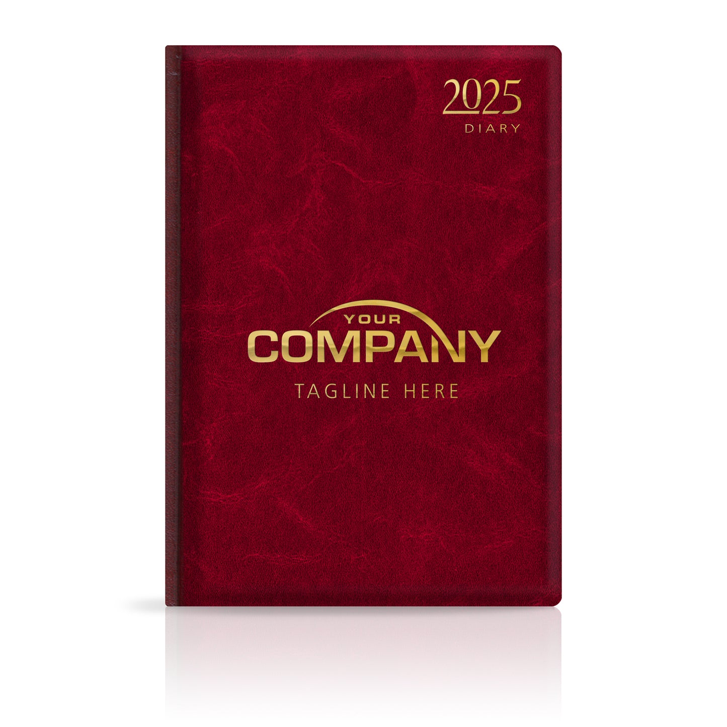 A4 Marble Baladek Hardback or Padded Custom Corporate Diary