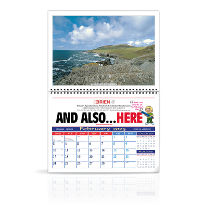 Moods of Ireland - LoPost Edition Wirebound Custom Corporate Calendar