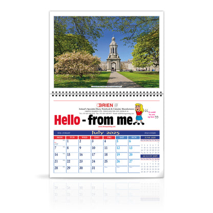 Moods of Ireland - LoPost Edition Wirebound Custom Corporate Calendar