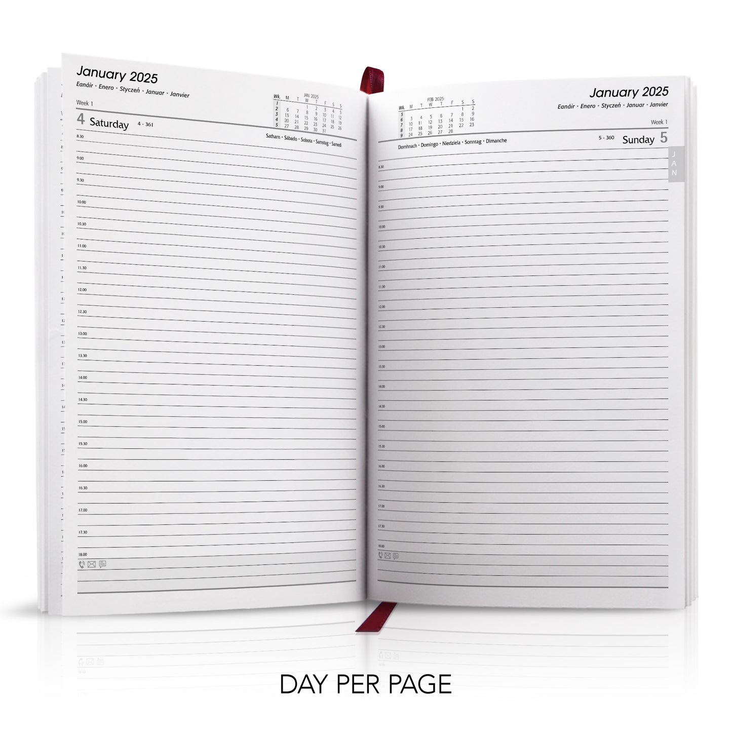 A4 Full Colour Hardback or Padded Custom Corporate Diary