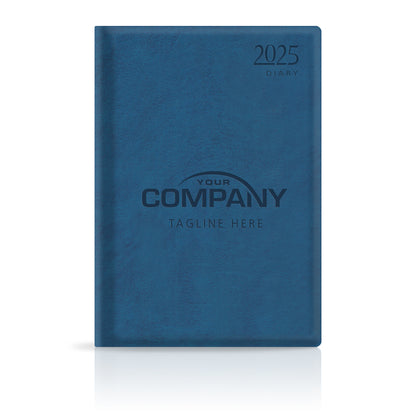 A4 Tuscany Superior 'Soft Touch' Padded Custom Corporate Diary