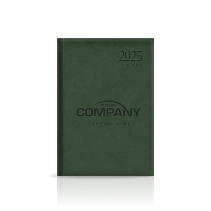 A5 Celusa Deluxe 'Soft Feel' Padded Custom Corporate Diary