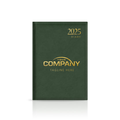 A5 Celusa Deluxe 'Soft Feel' Padded Custom Corporate Diary