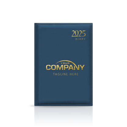 A5 Monaco Deluxe 'Stitched Edge' Padded Custom Corporate Diary