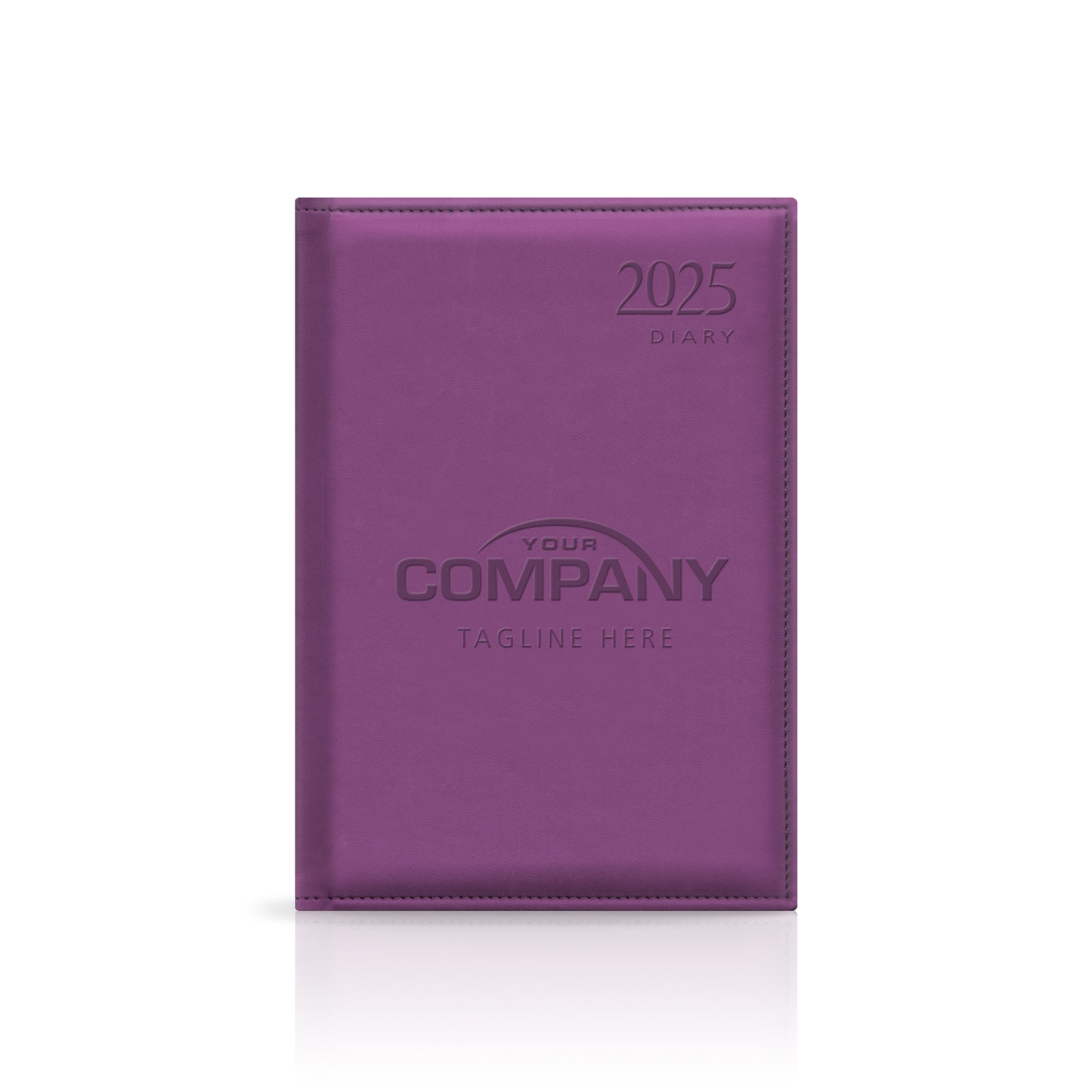 A5 Monaco Deluxe 'Stitched Edge' Padded Custom Corporate Diary