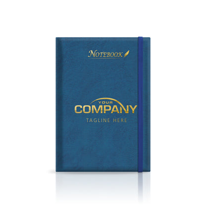 A5 Tuscany Superior 'Soft Touch' Padded Custom Corporate Notebook