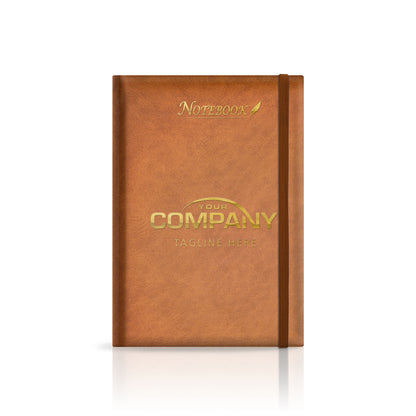 A5 Tuscany Superior 'Soft Touch' Padded Custom Corporate Notebook