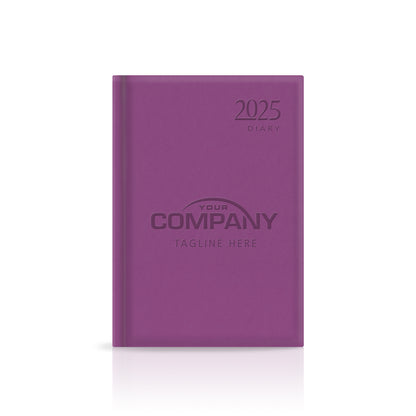 A5 Trend 'Matt Finish' Hardback or Padded Custom Corporate Diary