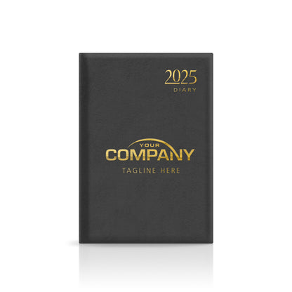 A5 Tuscany Superior 'Soft Touch' Padded Custom Corporate Diary