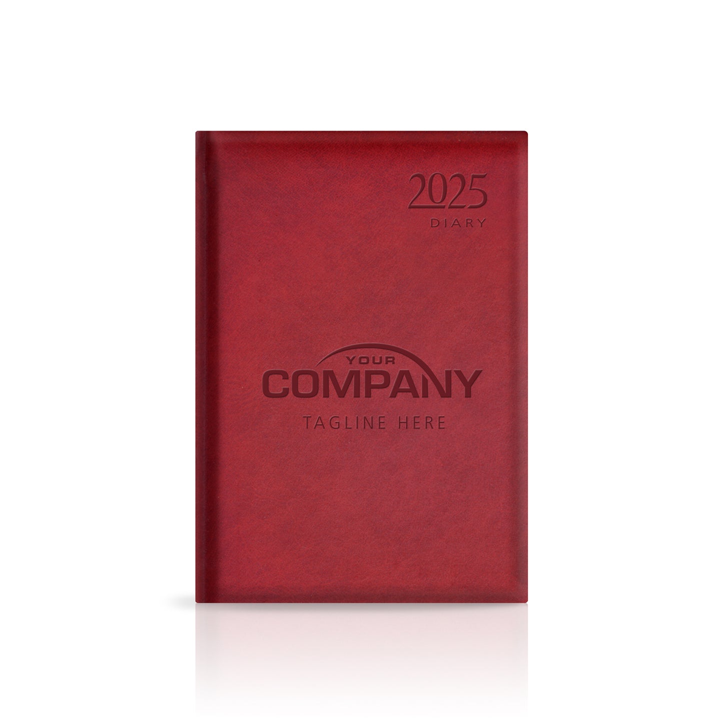 A5 Tuscany Superior 'Soft Touch' Padded Custom Corporate Diary