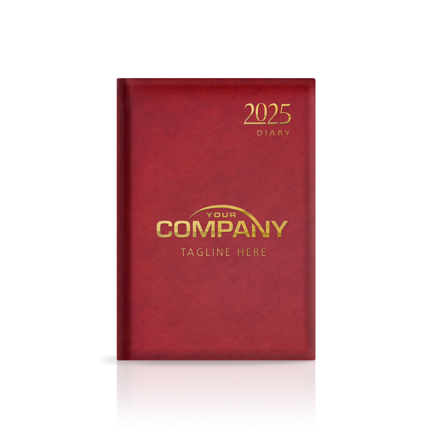 A5 Tuscany Superior 'Soft Touch' Padded Custom Corporate Diary