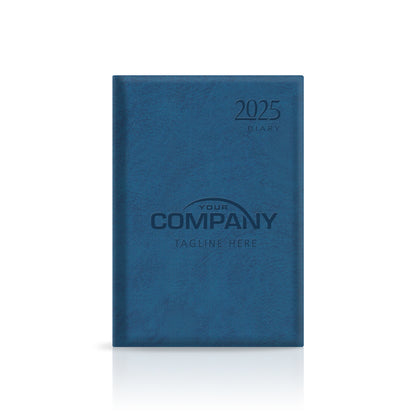 A5 Tuscany Superior 'Soft Touch' Padded Custom Corporate Diary