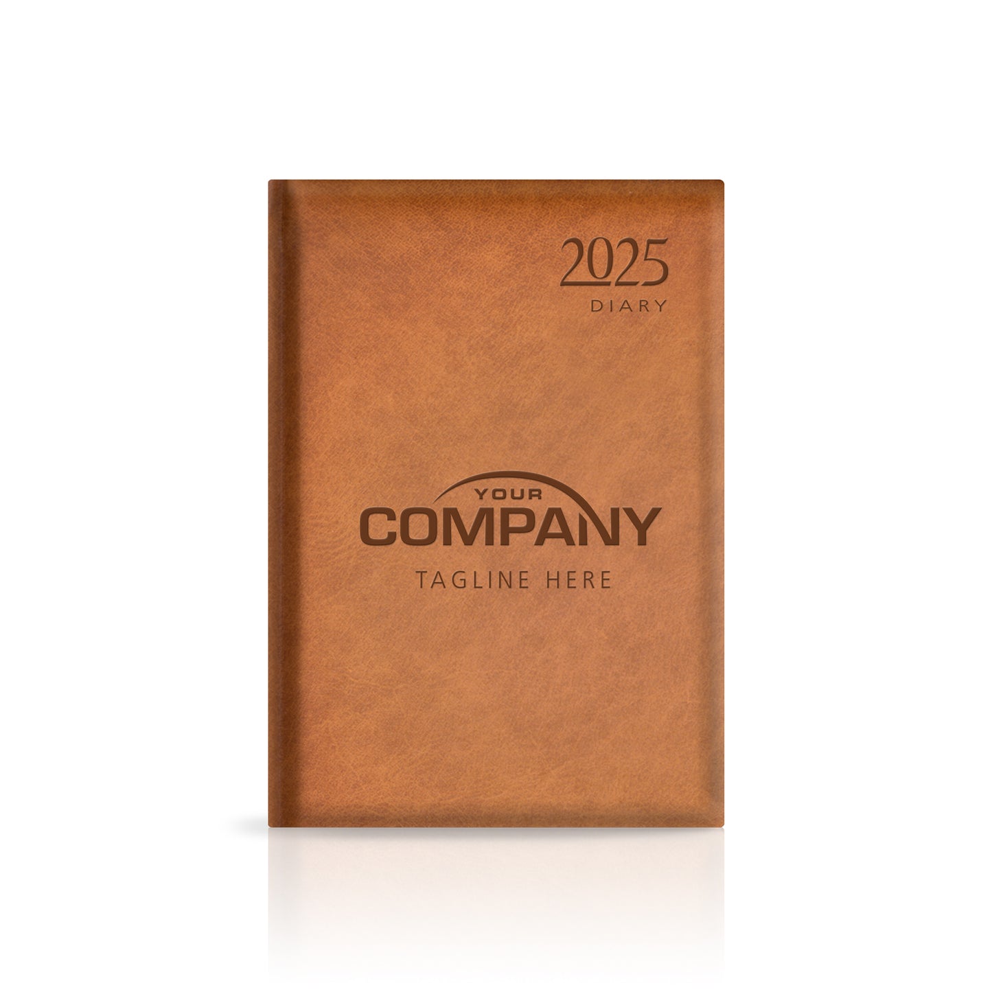 A5 Tuscany Superior 'Soft Touch' Padded Custom Corporate Diary