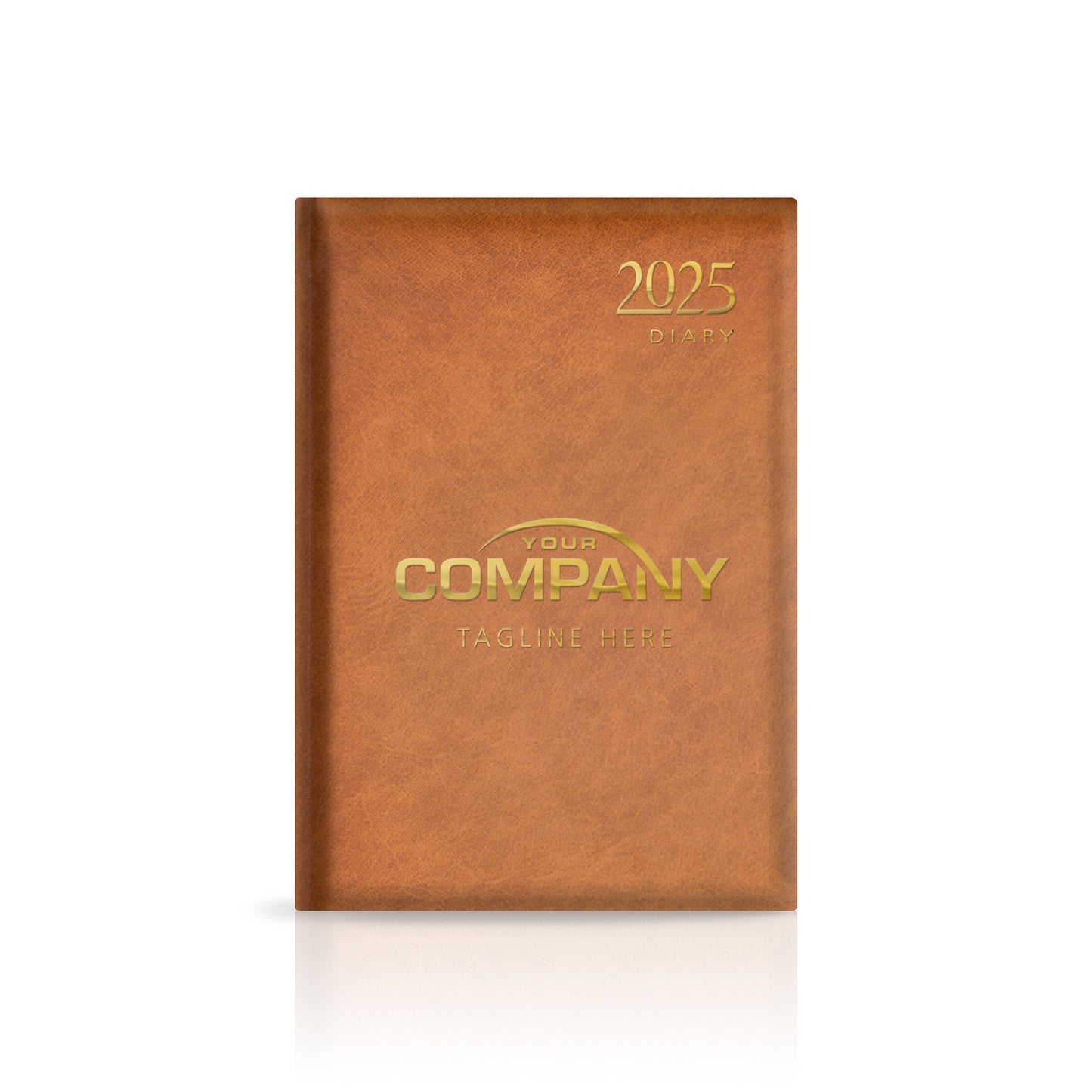 A5 Tuscany Superior 'Soft Touch' Padded Custom Corporate Diary