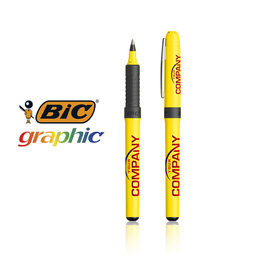 BIC® Grip Roller Plastic - Custom Corporate Ball Pen