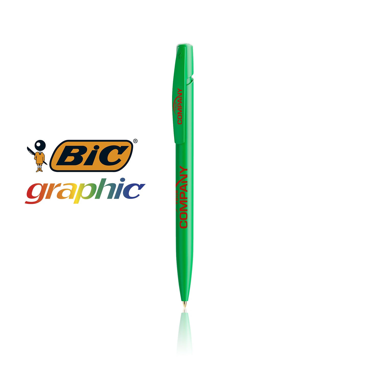 BIC® Media Clic Plastic - Custom Corporate Ball Pen