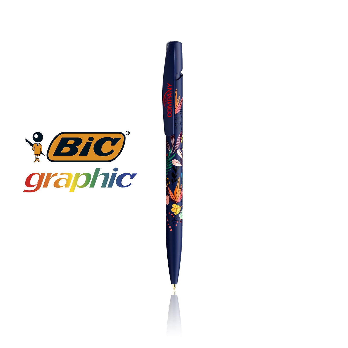 BIC® Media Clic Plastic - Custom Corporate Ball Pen