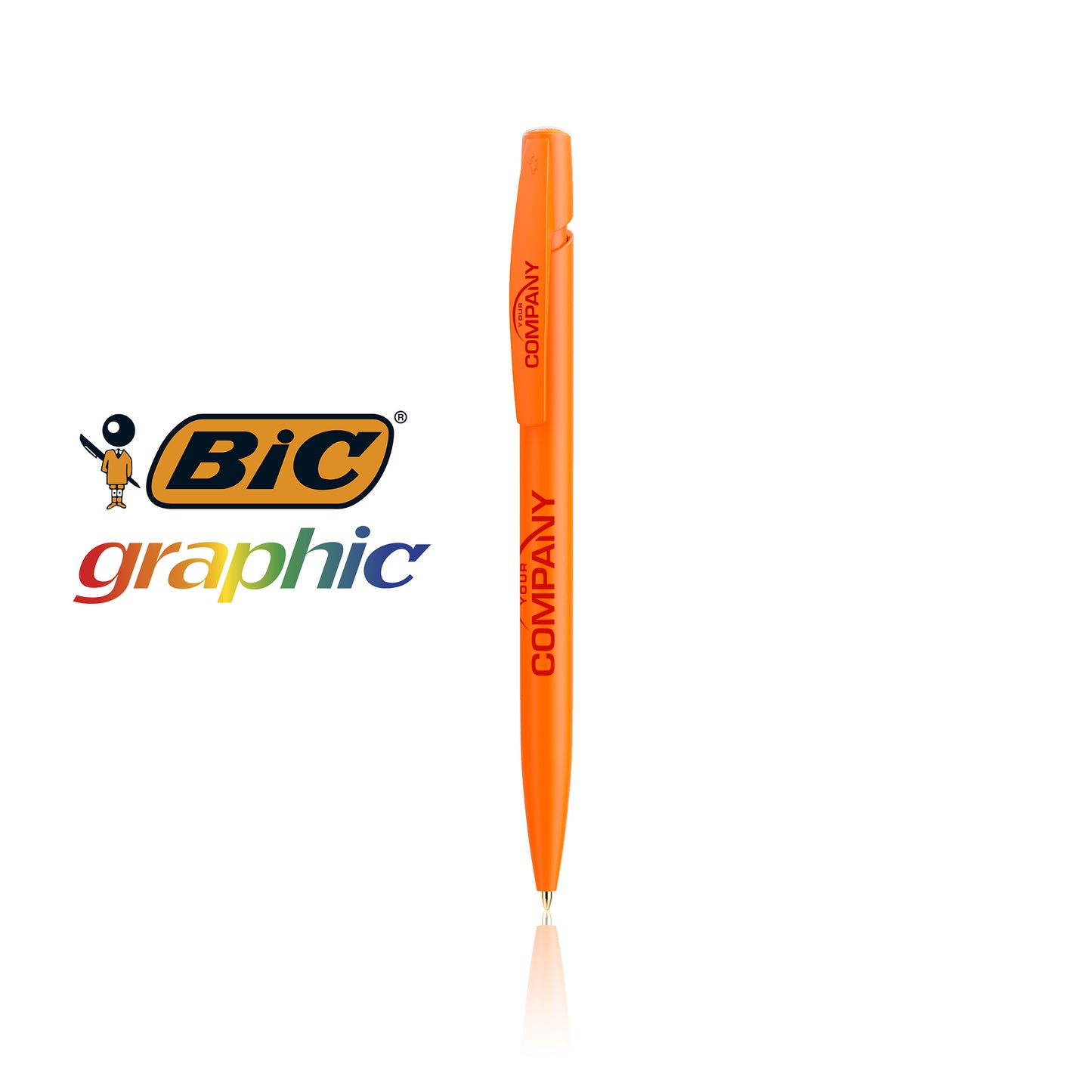 BIC® Media Clic Plastic - Custom Corporate Ball Pen