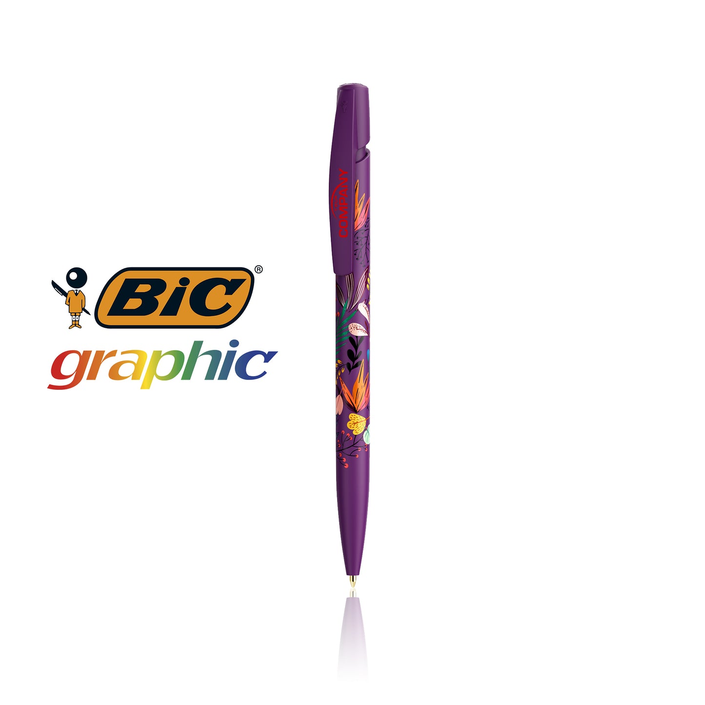 BIC® Media Clic Plastic - Custom Corporate Ball Pen