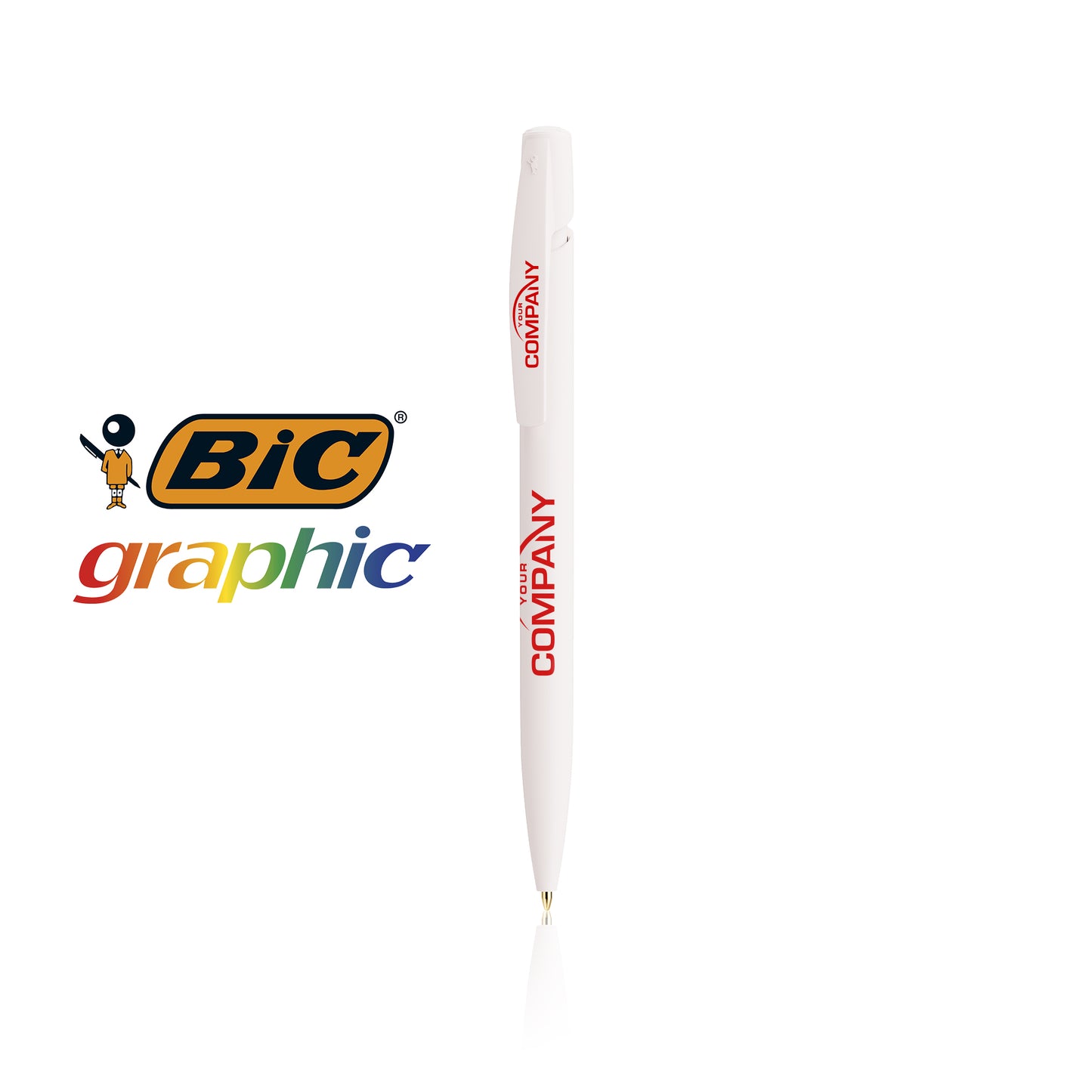 BIC® Media Clic Plastic - Custom Corporate Ball Pen