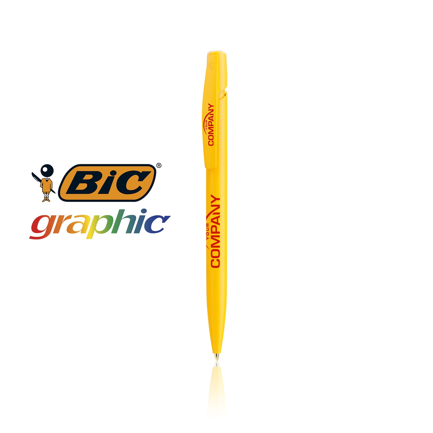 BIC® Media Clic Plastic - Custom Corporate Ball Pen