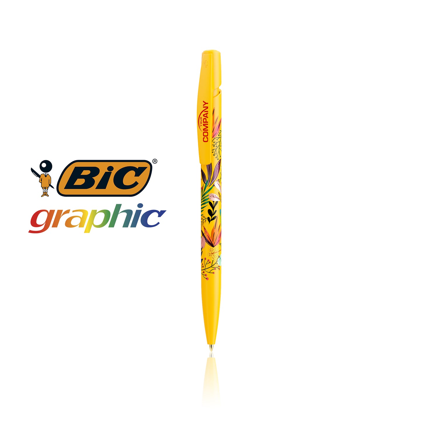 BIC® Media Clic Plastic - Custom Corporate Ball Pen