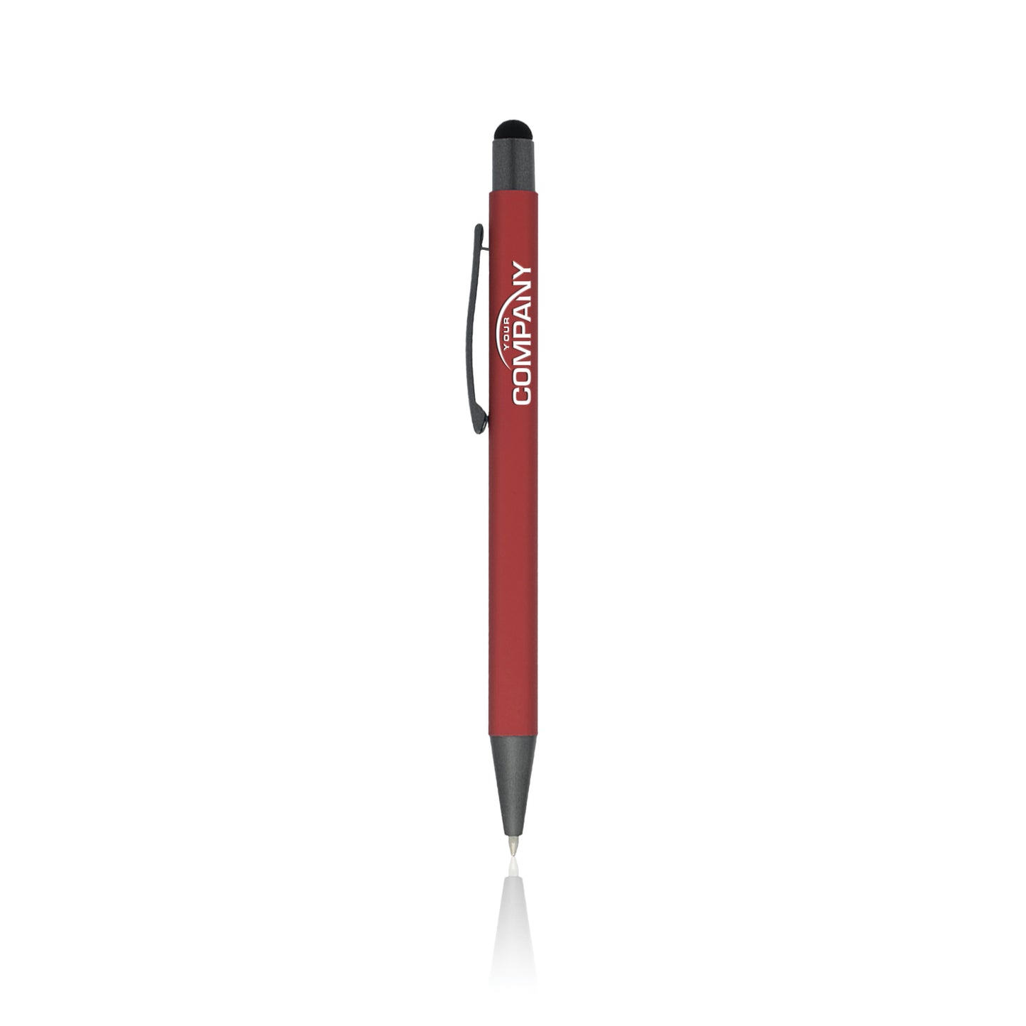 Hawaii Soft Touch Rubberised Finish Metal - Custom Corporate Ball Pen