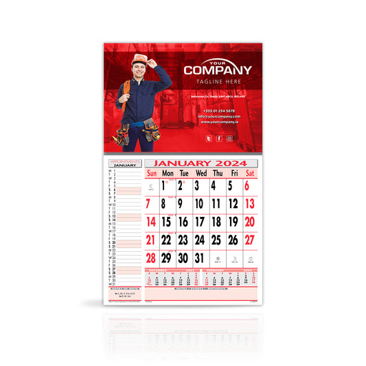 Large Pad - Sewn Custom Corporate Calendar