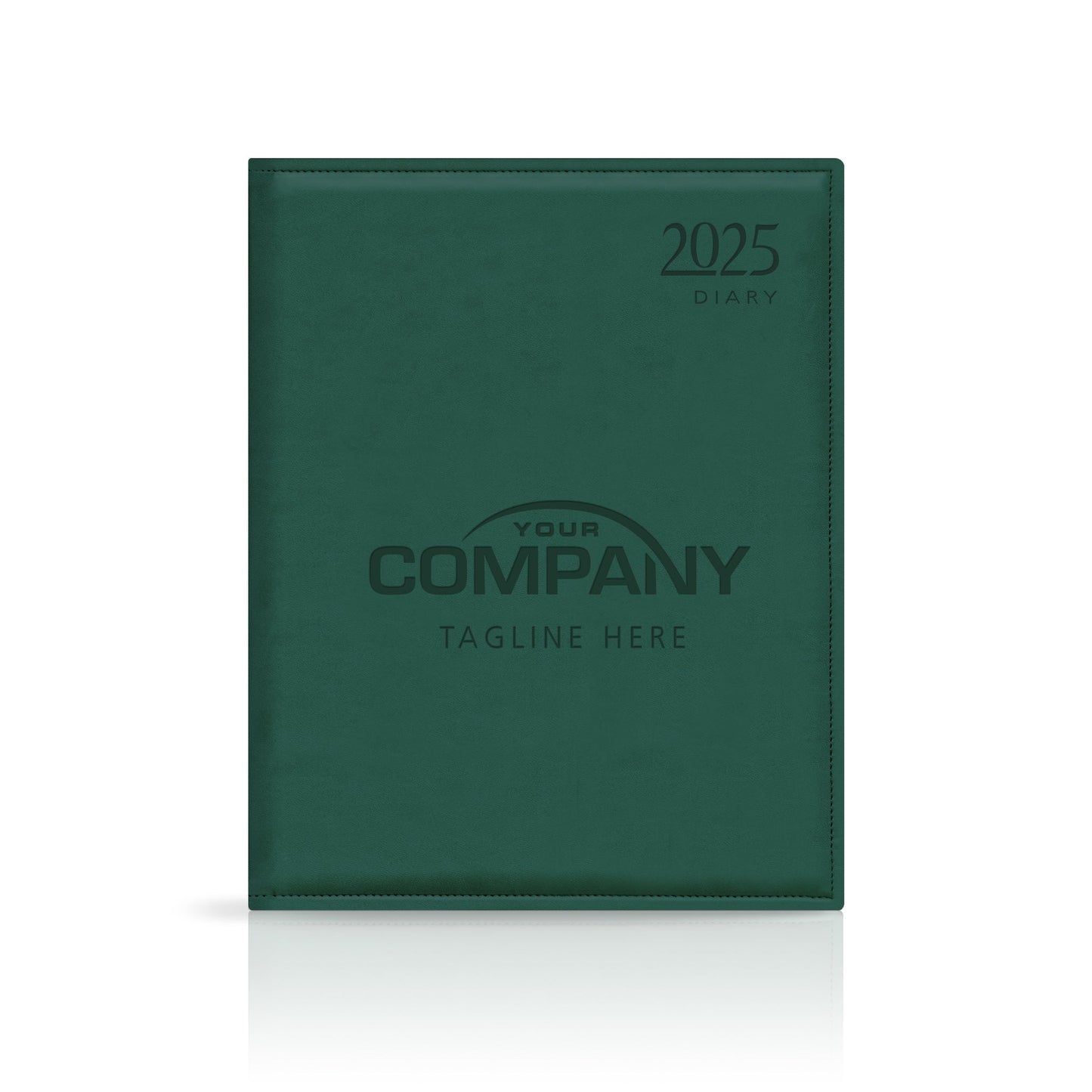 Quarto Monaco Deluxe 'Stitched Edge' Padded Custom Corporate Diary