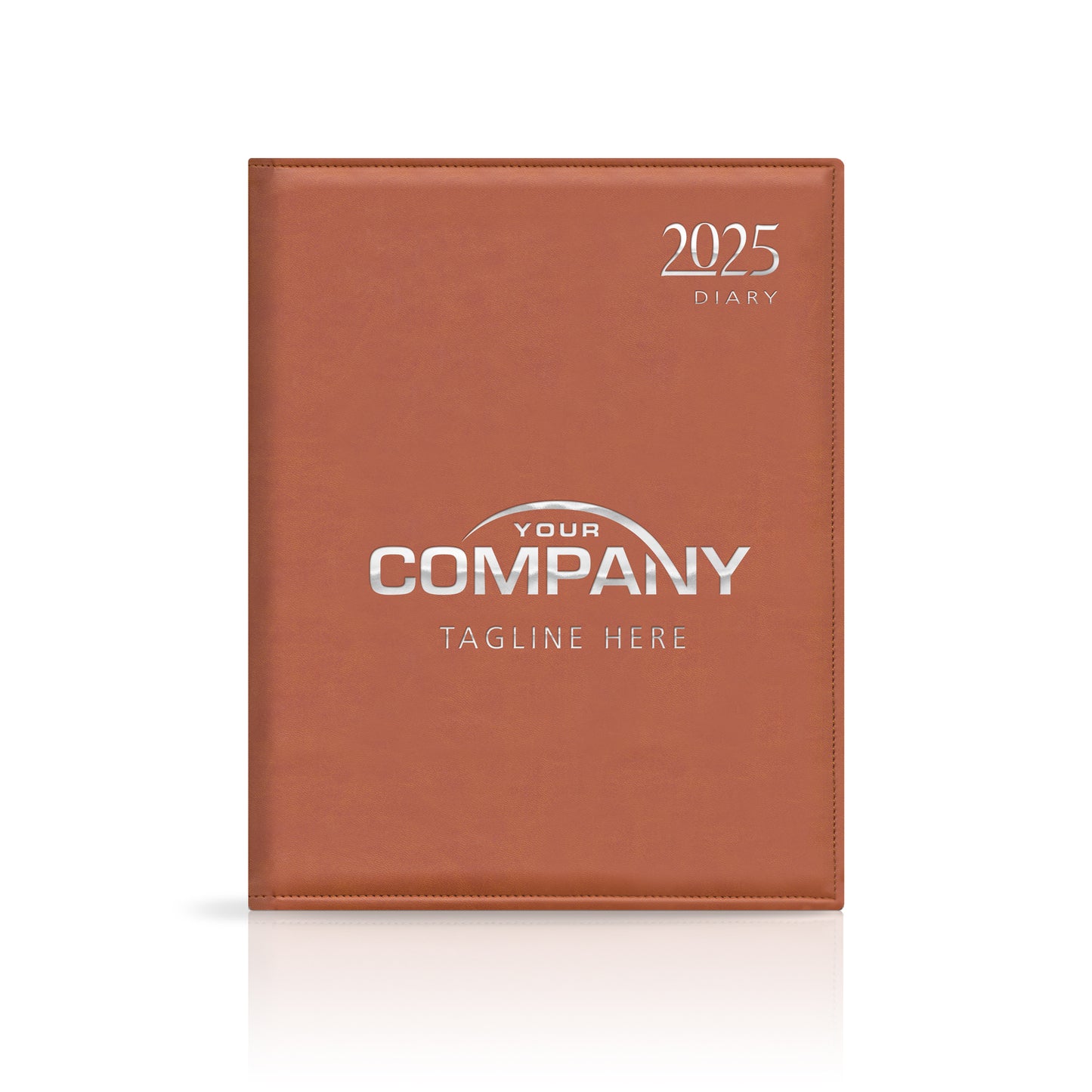 Quarto Monaco Deluxe 'Stitched Edge' Padded Custom Corporate Diary