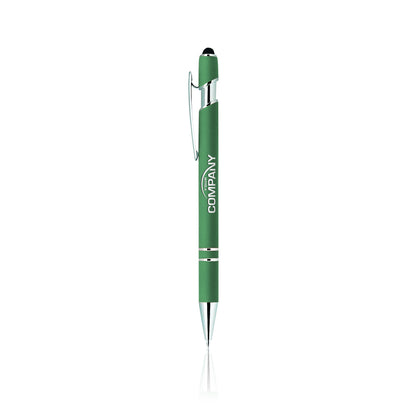 Ramsey Soft Touch Rubberised Finish Metal - Custom Corporate Ball Pen